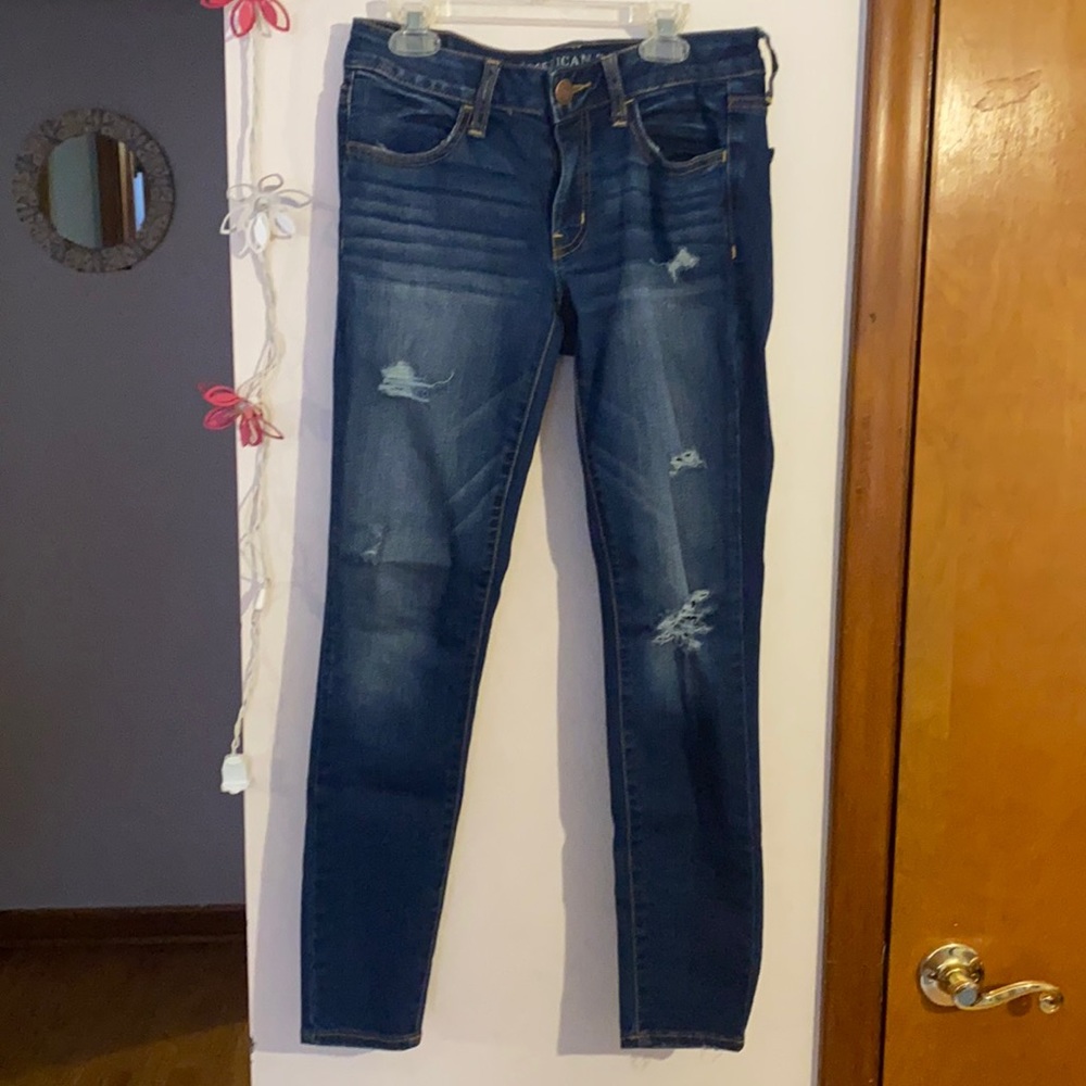 AE ripped jegging